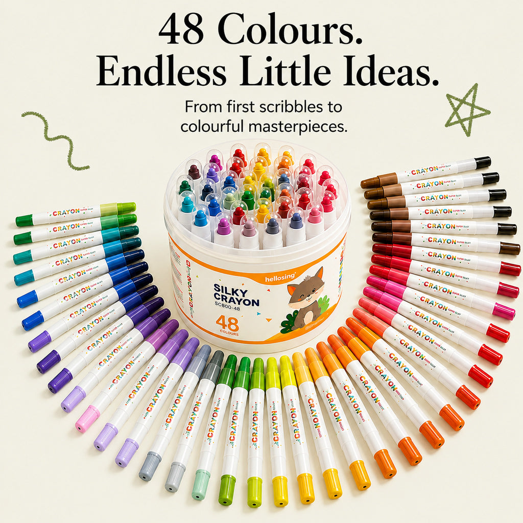 Washable Twisted Crayons
