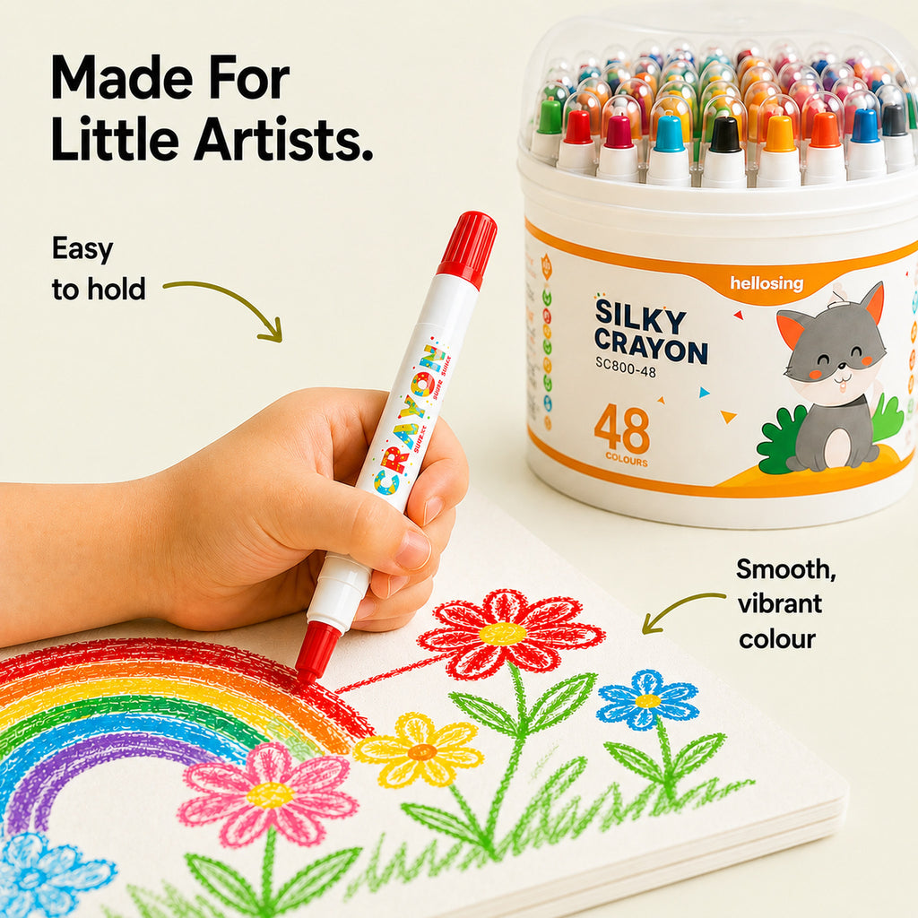 Washable Twisted Crayons