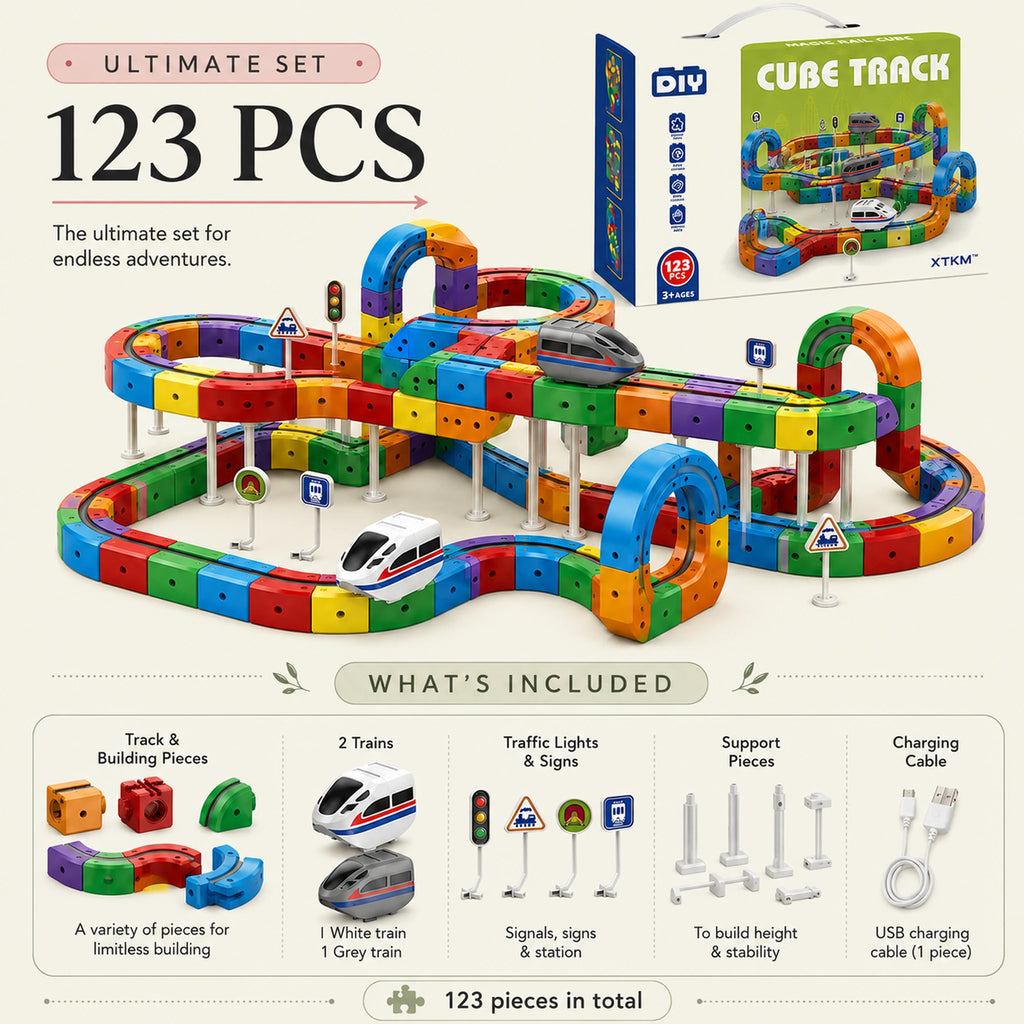 Magnetic Train Set