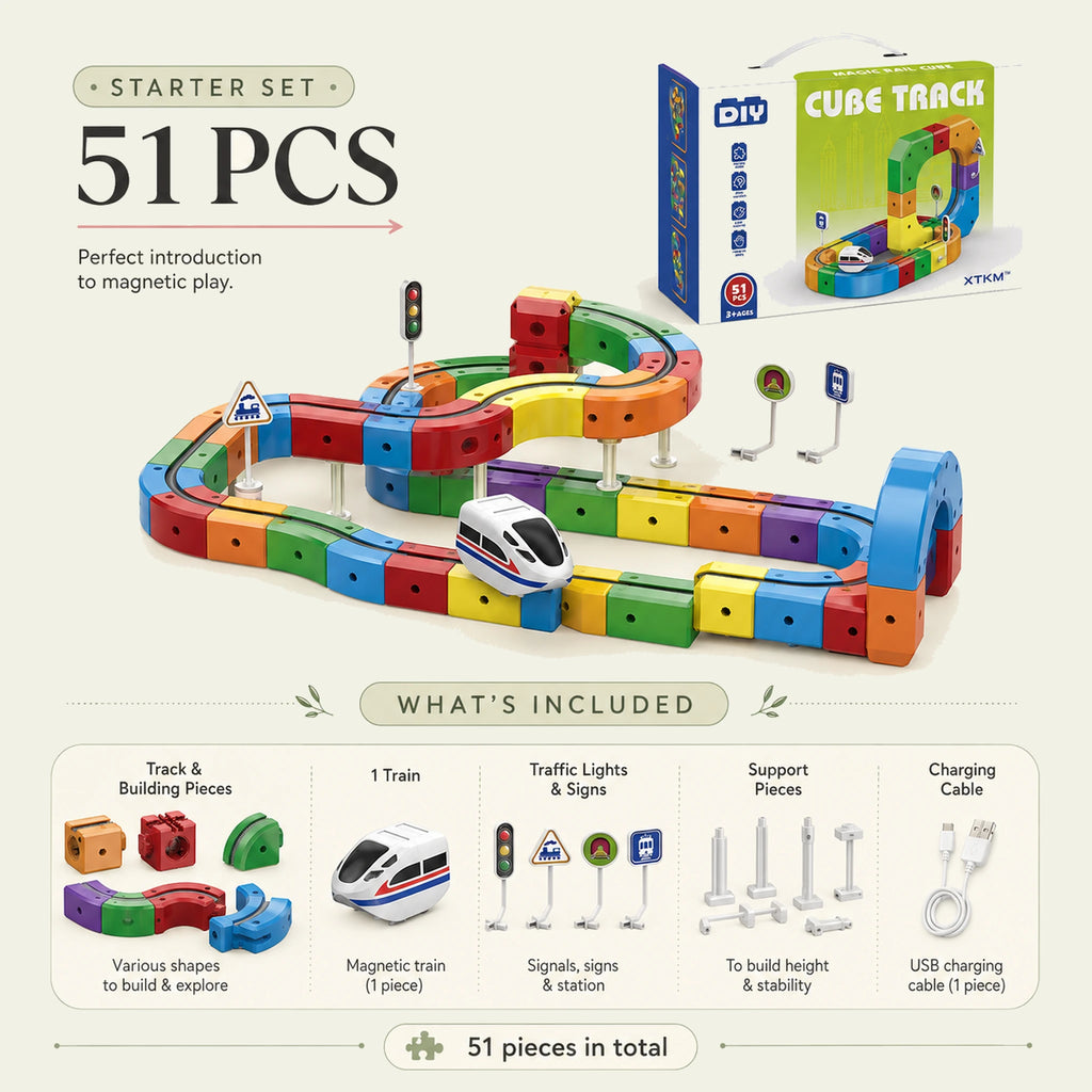 Magnetic Train Set