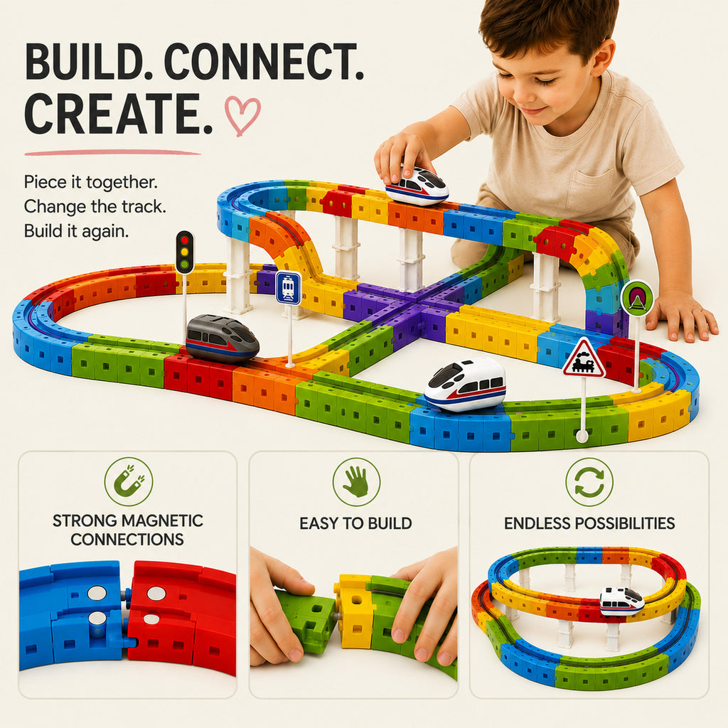 Magnetic Train Set