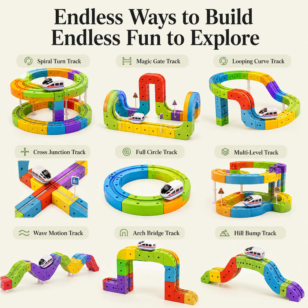 Magnetic Train Set
