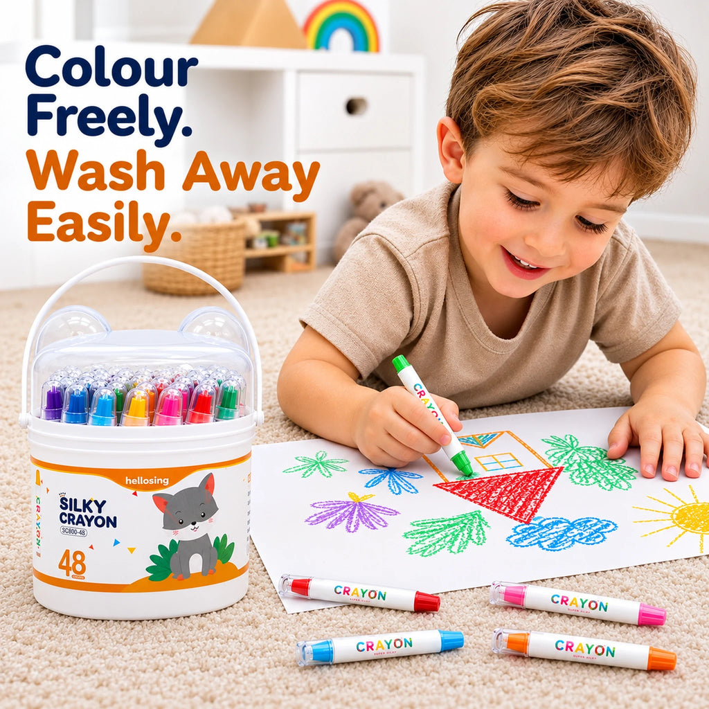 Washable Twisted Crayons