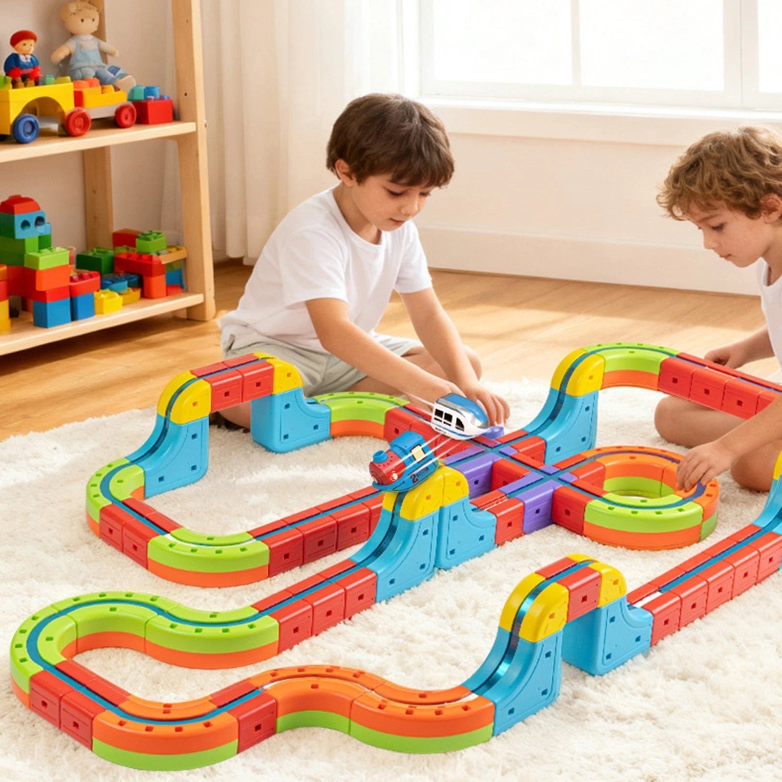 Magnetic Train Set