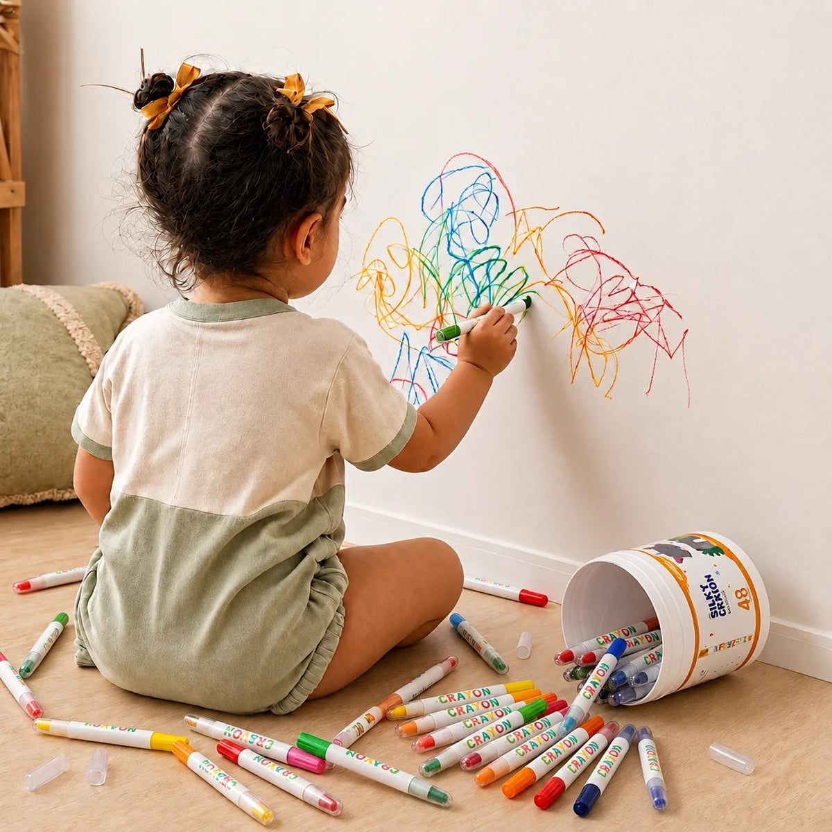 Washable Twisted Crayons